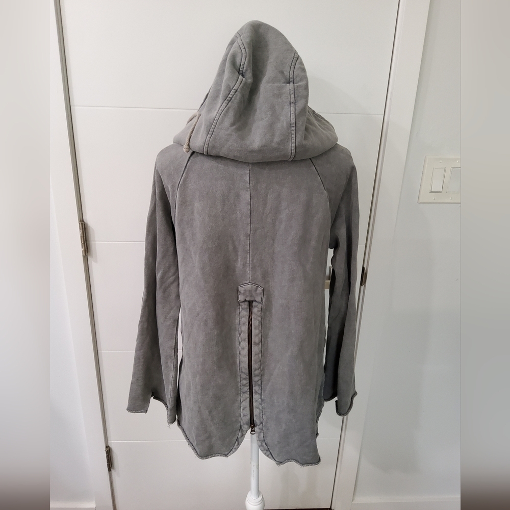 Free People We The Free Lace-Up Hooded Pullover Size M - Picture 9 of 16